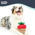 thumbnail image 4 of Juguete de peluche para perros Huxley & Kent Chocolate Strawberry con chirriador, 4 of 9