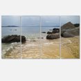 thumbnail image 2 of Belle Vue sur la Mer de la Côte Rocheuse - Art sur Toile Bord de Mer Extra Large, 2 of 3