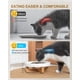 thumbnail image 5 of Cuenco elevado para comedero lento para perros y gatos con soporte, cuencos para gatos para comer lentamente, cuencos elevados de cerámica para gatos de alimentación lenta, cuenco para masco, 5 of 5