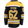 thumbnail image 3 of Men's Fanatics Branded Oskar Steen Black Boston Bruins Home Breakaway Player Jersey, 3 of 3