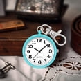 thumbnail image 5 of 2 Relojes de Enfermera para Mujer, Reloj de Bolsillo de Cuarzo con Hebilla de Llave, Clip de Reloj Digital Colgante para Enfermeras, Médicos, Color Negro, 5 of 5