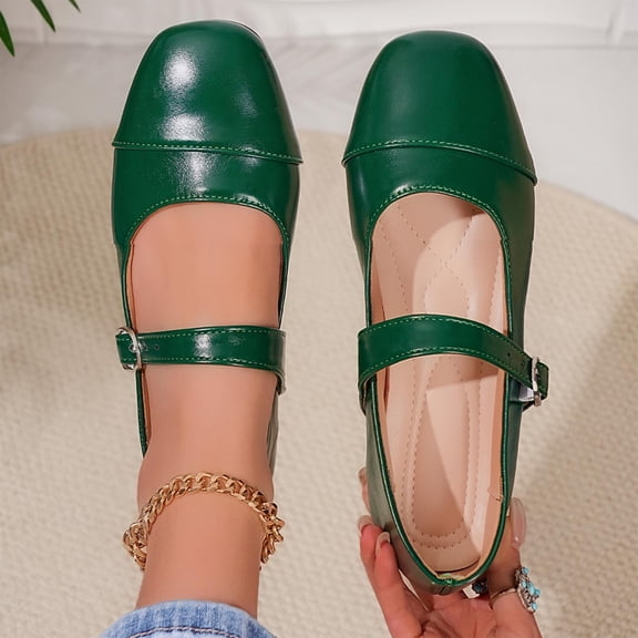 Women's Flat Loafers-Women's Round Toe Solid Color Shoes,Soft Sole Slip On Flats for Women Sold by WHLBF 43