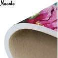 thumbnail image 6 of GZHJMY Floral Cactus Non Slip Area Rug for Living Dinning Room Bedroom Kitchen, 4' x 5'(48 x 63 Inches / 120 x 160 cm), Watercolor Cactus Flower Nursery Rug Floor Carpet Yoga Mat, 6 of 6