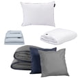 thumbnail image 1 of Edredón doble vista Individual Couzy + Sábanas Softy Platino + Cubre colchón Cloud + Almohada One, 1 of 7