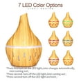thumbnail image 4 of Aromatherapy Essential Oil Diffuser, Diffusers for Home, LED Lights,Cool Mist Humidifiers - Large Fragrance Aromatherapy Diffuser for Office Home Bedroom(Wood), 4 of 4