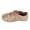 Khaki, variant on Women Flat Walking Shoes Casual Round Toe Non Slip Lace up Dressy Oxfords Comfortable Business Work Retro Lightweight Leather Sneakers Khaki Size 11