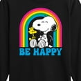 thumbnail image 3 of Peanuts - Be Happy Rainbow - Toddler & Youth Long Sleeve Graphic T-Shirt, 3 of 6