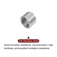 thumbnail image 4 of Unique Bargains M5 x 0.8 1.5D 7.5mm 304 Stainless Steel Wire Thread Insert Threaded Sleeve 10 Pack, 4 of 5