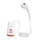 thumbnail image 4 of Ducha de camping portátil eléctrica recargable con iluminación de emergencia para viajes Naranja y blanco, 4 of 9