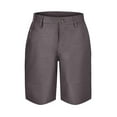 thumbnail image 4 of Bcfgryg Leather Shorts Men's Hop Motorcycle Ride Party Disco Shorts Athletic Shorts Men Grey 32, 4 of 5