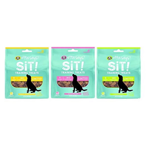 Dog Training Treats Soft Chew Rewards Choose Bacon Peanut Butter or Cheese 6oz (Peanut Butter)