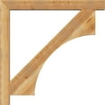 thumbnail image 3 of Ekena Millwork 4"W x 44"D x 44"H Westlake Block Rough Sawn Bracket, Western Red Cedar, 3 of 25