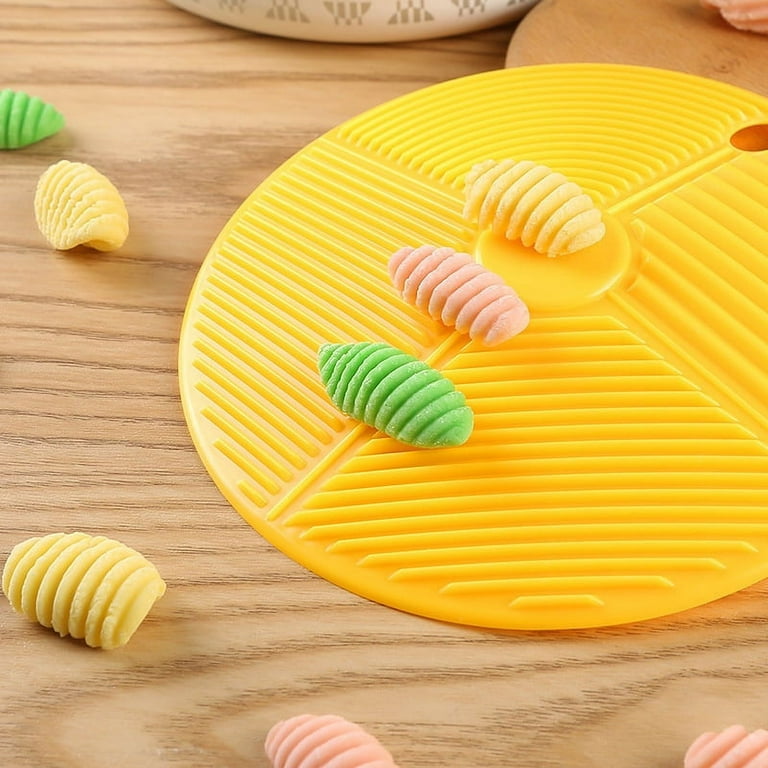 Mikinona 4Pcs rubbing board Pasta Makers gnocchi boards paddle Pasta Shaper  Tools pasta drying rack noodle board gnocchi pasta board cheese paddle