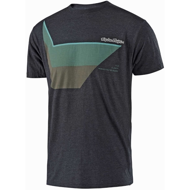 Playera Ciclsimo Troy Lee Prisma Tee Charcoal Htr Troy Lee Design Tee Chocarol
