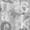 Pewter, variant on Harry & Grace Ash Graphic Letters Peel And Stick Wallpaper - 27 ft. W x 18 ft. L Roll