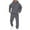 AA Dark Gray, variant on Mens 2 Piece Tracksuit Set Soft Hoodies and Sweatpants Sets Jogging Workout Athletic Sweatsuit Spring Pink XXL