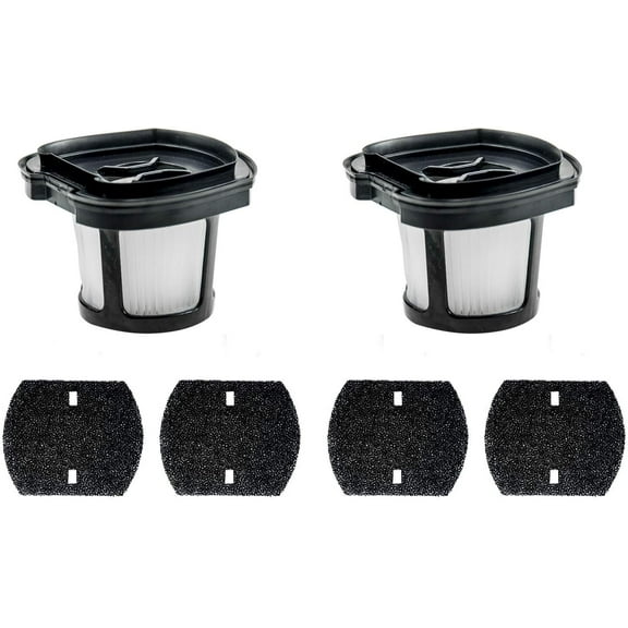 2579 Vacuum Replacement Filters Compatible with Bissell Pet Hair Eraser 2390A 2389 & AutoMate 2284W Lithium Ion Cordless Hand Vacuum,Compare to Part # 1614212, 1614203 & 1614204