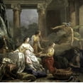 thumbnail image 2 of Pierre, Jean-Baptiste 12x12 White Modern Wood Framed Museum Art Print Titled - Mercury, Herse and Aglauros, 2 of 4