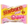 Starburst Pops All Pinks Strawberry Lollipops 8.8oz Lay Down Bag