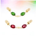 thumbnail image 4 of HONMEET 2-Pack Sweater Chain Clips with Sparkling Crystals, Stylish Cardigan Clamps in Mixed Colors, Sweater Accessories Set, 4 of 7