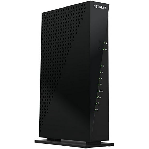 Pre-Owned NETGEAR C6300-100NAR DOCSIS 3.0 WiFi Cable Modem Router with AC1750 16x4 Download speeds. Certified for Xfinity from Comcast, Spectrum, Cox, Cablevision & More ,black
