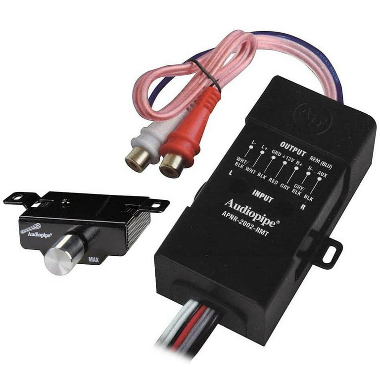 Audiopipe APNR-2002-RMT Hi Low Adapter Line Output Converter Audiopipe APNR-2002-RMT Hi Low Adapter Line Output Converter