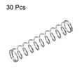 thumbnail image 2 of Unique Bargains 5mmx0.5mmx25mm 304 Acier Inoxydable Ressort de Compression 5.9N Capacité de Charge, 30pcs, 2 of 5
