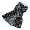 thumbnail image 1 of Floral Puppy Dress, Pullover Design Soft Dog Dress Breathable  For Spring For Daily Party XS,S,M,L, 1 of 8