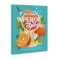 thumbnail image 3 of Stupell Industries Refreshing Retro Aperol & Recipe Canvas Wall Art design by Courtney Morgenstern, 30 x 24, 3 of 7