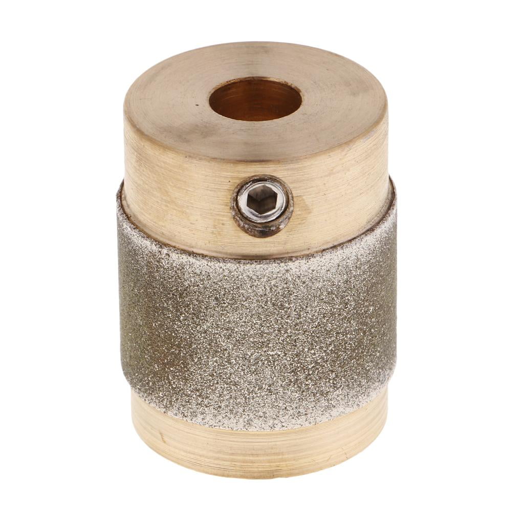 Grinding Bits Stained Glass Grinder Head 1.8x0.8x3cm for All Glass