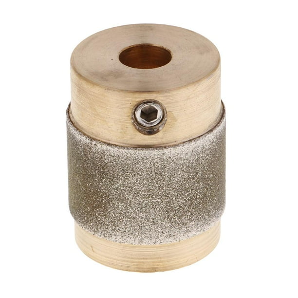Grinding Bits Stained Glass Grinder Head 1.8x0.8x3cm for All Glass