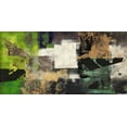 thumbnail image 2 of Aprile, Alessio 32x18 Black Ornate Wood Framed with Double Matting Museum Art Print Titled - Emerald, 2 of 4