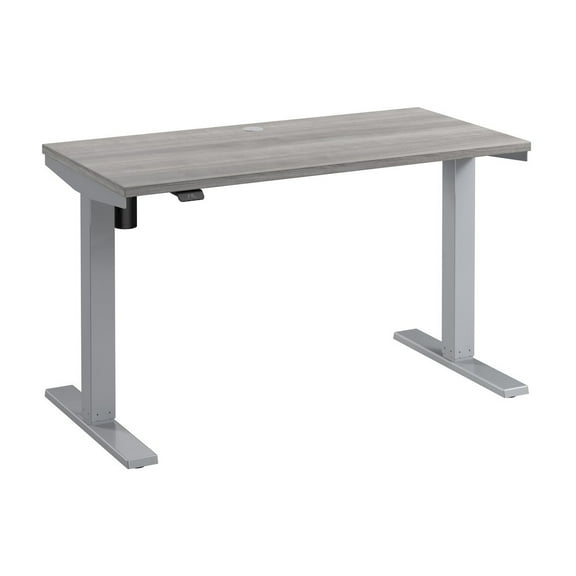Move 40 Series 48W Adjustable Standing Desk in Platinum Gray - Engineered Wood