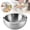 Silver, variant on BinKFF Dip Chiller Bowl - Frozen Ice Stainless Steel Party Serving Bowl - Insulated Dip Dish Platter Keeps Salsa, Guacamole, Condiments, Sauces, Salad & Food Hot or Cold