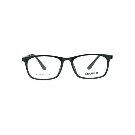 thin frame eyeglasses rectangular narrow optical shiny solid plastic mens whoosh