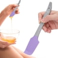 thumbnail image 4 of Wax Spatula, Reusable Scraper High Temperature Resistant Durable Silicone  For Body Waxing For Wax Heater Purple, 4 of 8