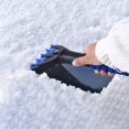 thumbnail image 2 of Pala quitanieve desmontable dos en uno montada en el vehículo Pala para hielo Cepillo para nieve Pala quitanieve multiusos azul, 2 of 5