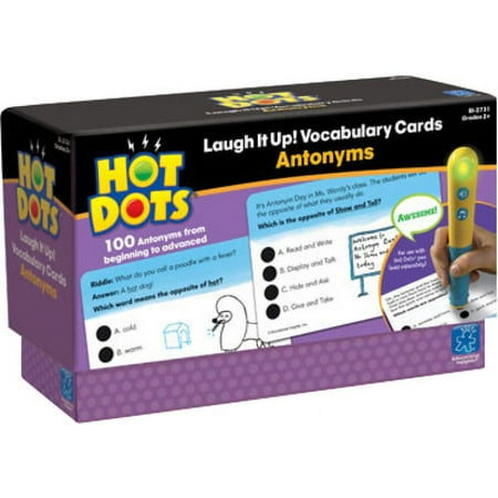 Educational Insights Hot Dots Laugh It Up! Antonyms