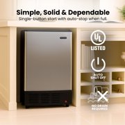 Whynter UIM-155 Stainless Steel Built-In Ice Maker