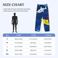 thumbnail image 4 of Pofeuu Cartoon Shark Print Men's Pajama Pants, Soft Lounge Pajama Pants with big pockets for Men Plaid Pj Bottoms-XX-Large, 4 of 6