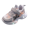 thumbnail image 3 of LYHaoo Luminous Kids Girls Light Sport Children LED Shoes Baby Shoes Sizes 12 Gray(Little Kid), 3 of 4