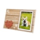 thumbnail image 3 of Marco de fotos conmemorativo para mascotas con diseño de huella de pata | Regalo de condolencia por la pérdida de una mascota | Marco de fotos colgante o de pie para recordar a un perro o gato, 3 of 9