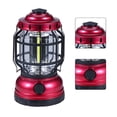 thumbnail image 4 of Solar Camping Lantern, Energy Conservation  Practical Red Retro Camping Lamp  For Outdoor Fishing, 4 of 8
