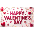 thumbnail image 6 of LUUFILx Valentine's Day Banner Backdrop Romantic Decorations Heart Design Wedding Party Photo Background Celebration Event Decor Supplies, 6 of 8