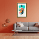thumbnail image 1 of Cuadro Decorativo para sala o comedor estilo abstracto rostro colorido altar HD con marco flotado Mdlo1 Maxigráfica Shop Canvas Abstracto Elegante, 1 of 3