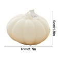thumbnail image 3 of BiFandian Halloween Pumpkin Candles, Halloween Pumpkin Spice Candle Decoration Indoor Outdoor, Holiday Candle Gifts for Home Outside Yard Lawn Garden Party, 3 of 7