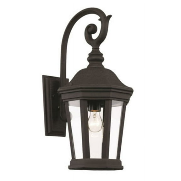Trans Globe Lighting 40401 Westfield 1 Light 21" Tall Outdoor Wall Sconce - Black