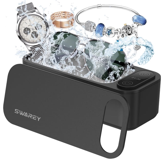 Limpiador ultrasónico de joyas SWAREY AI Retainer Rings 680 ml