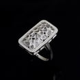thumbnail image 3 of Mooneye 1.10 CTW Natural Diamond Polki Cocktail Ring 925 Sterling Silver Women Wedding Jewelry, 3 of 3