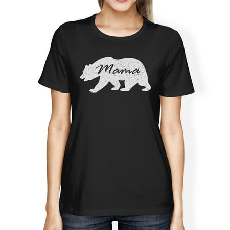 

Mama Bear Womens Short Sleeve Shirt Family Matching Clothes Gifts